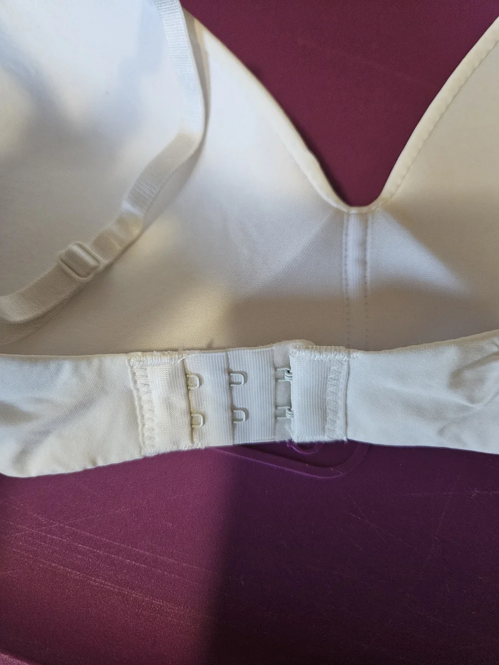 Wireless Seamless T-Shirt Bra - Cream, Mauve, and Taupe